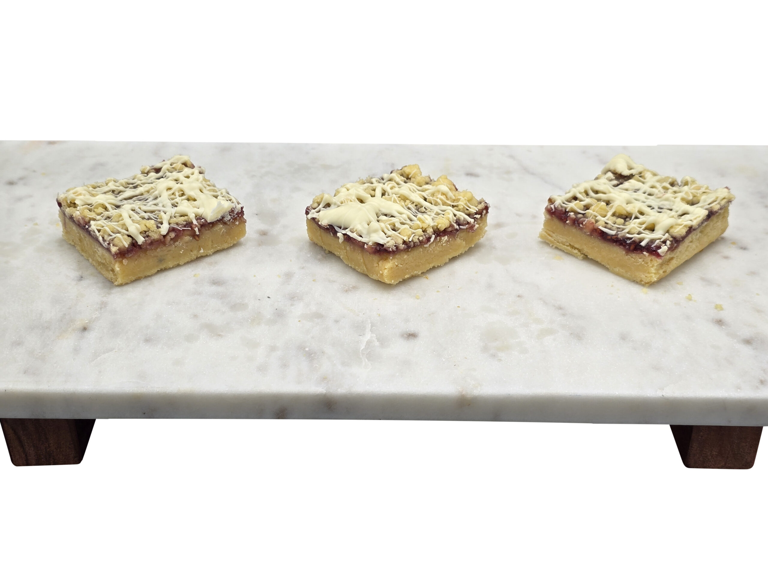 Raspberry White Chocolate Shortbread Cookies - Image 2