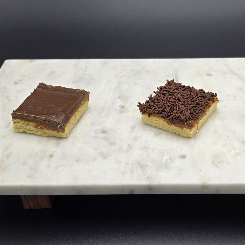 Chocolate Caramel Shortbread Cookies - Image 2